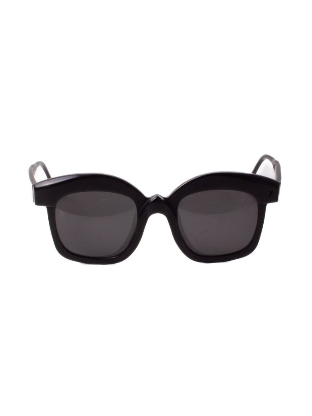KUBORAUM Maske K7 Sunglasses Handmade in Italy Black Acetate Berlin